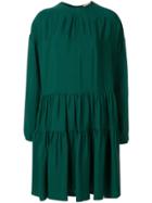Nº21 Flared Zip-up Dress - Green