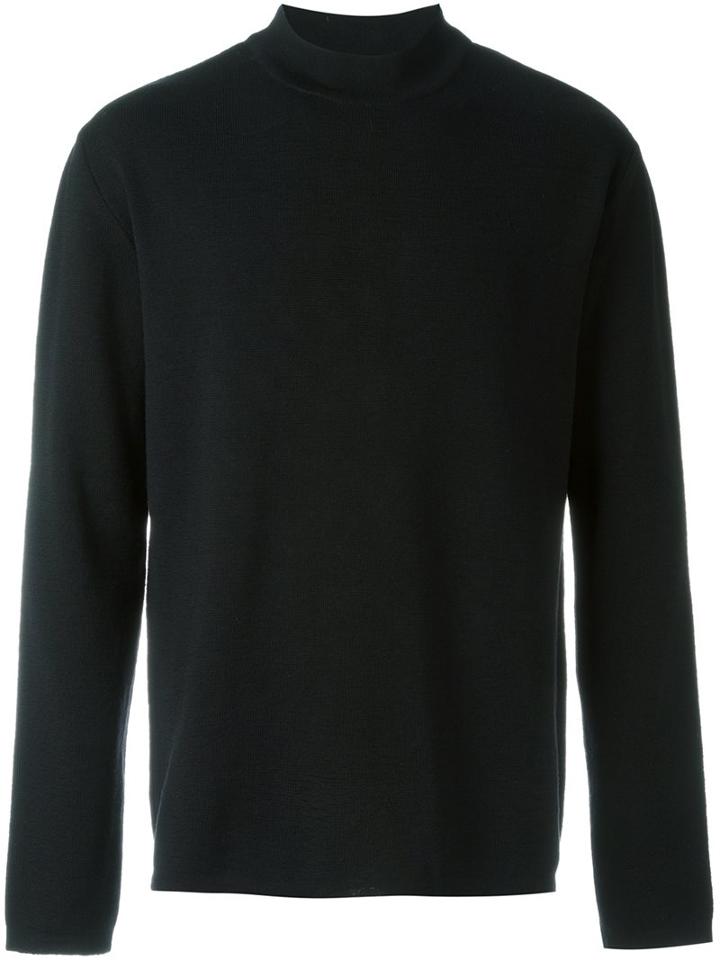Études Studio Ribbed Mock Neck Jumper