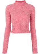 Victoria Beckham Turtle Neck Jumper - Pink