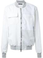 Longjourney Patch Pocket Jacket, Men's, Size: Large, White, Cotton