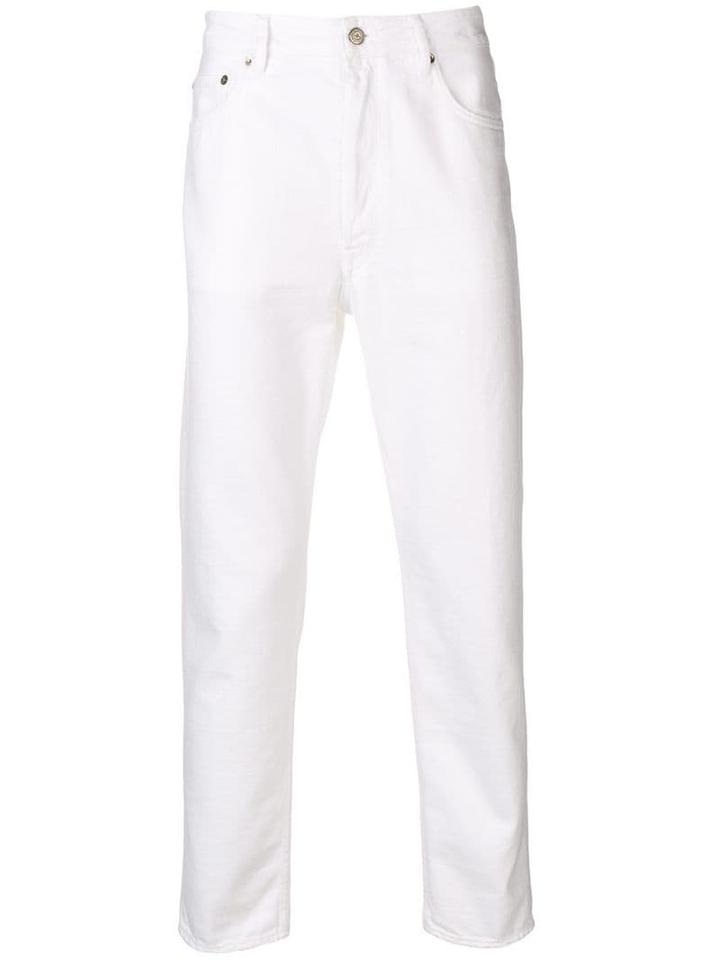 Golden Goose Mid Rise Skinny Trousers - White