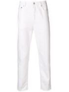 Golden Goose Mid Rise Skinny Trousers - White