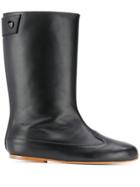 Courrèges Flat Boots - Black