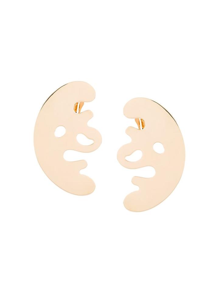 Eshvi 'lava' Plated Earrings