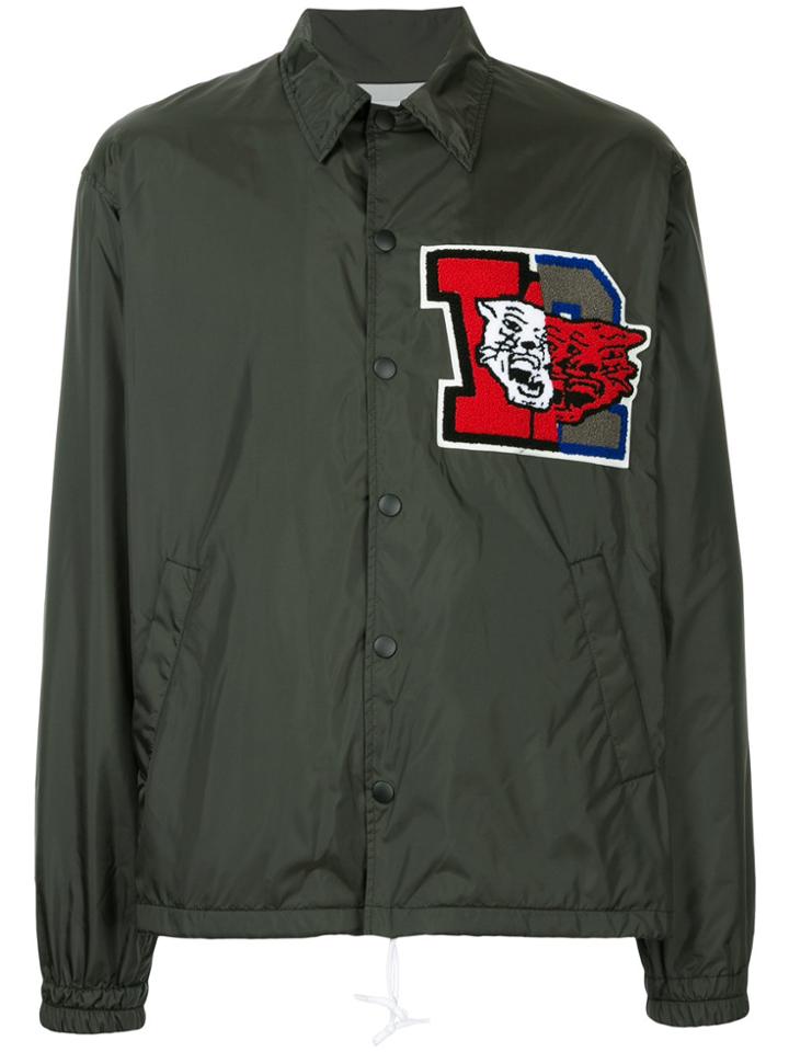 Facetasm Varsity Shirt Jacket - Black