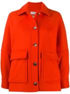 Alberto Biani Button-up Jacket - Red