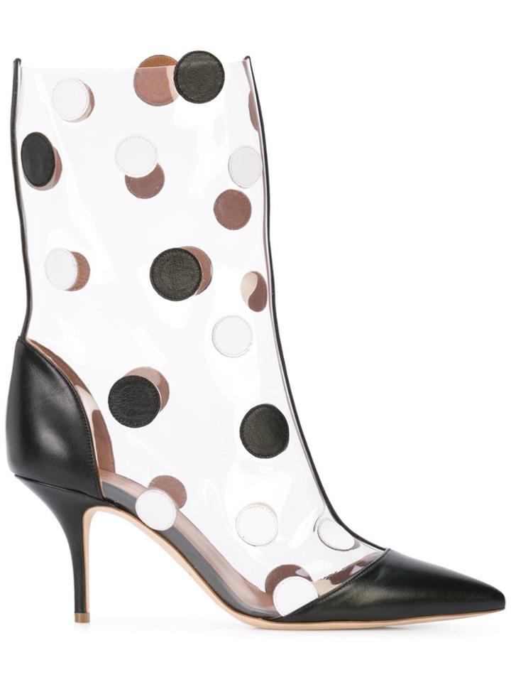Malone Souliers Malone Souliers Katoucha2 Black/white Furs &