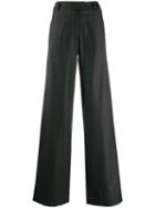 Société Anonyme Wide-leg Trousers - Grey