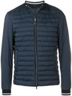 Herno Quilted Fitted Jacket - Blue