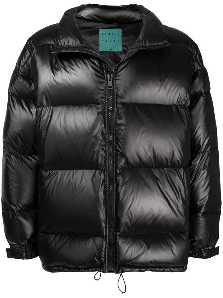 Paura Padded Loose Fit Jacket - Black