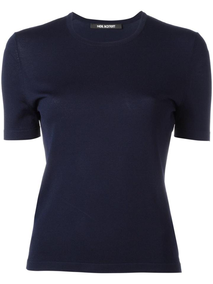 Neil Barrett Fitted Top - Blue