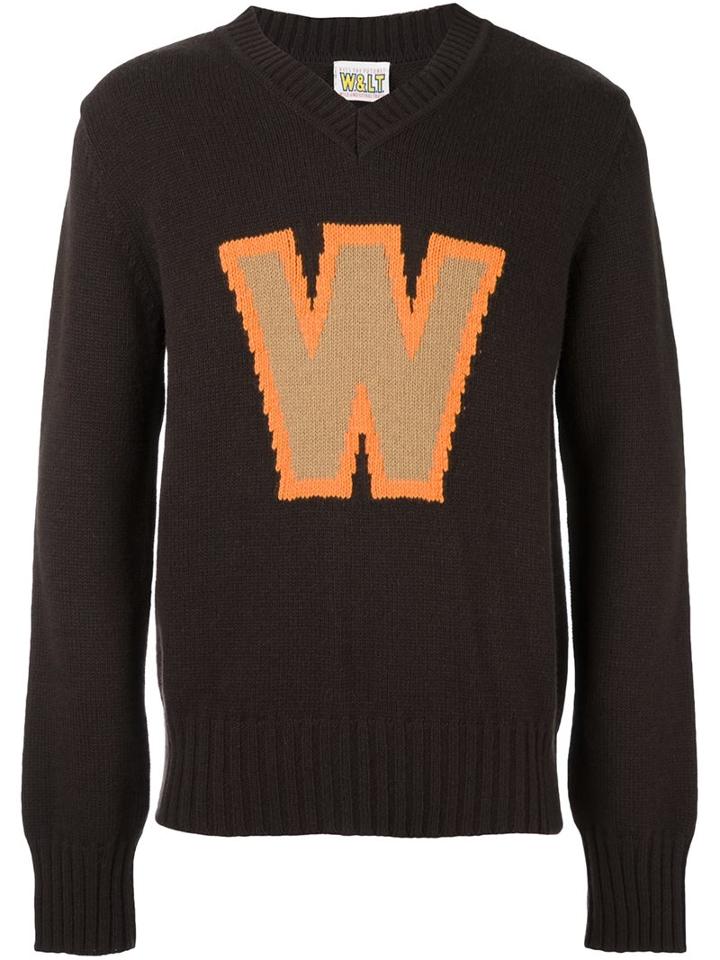 Walter Van Beirendonck Vintage Logo Intarsia Jumper