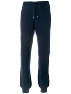 Barrie Romantic Timeless Cashmere Jogging Trousers - Blue