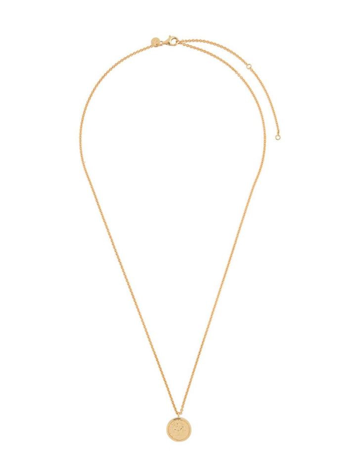 Tom Wood Coin Pendant Necklace - Gold