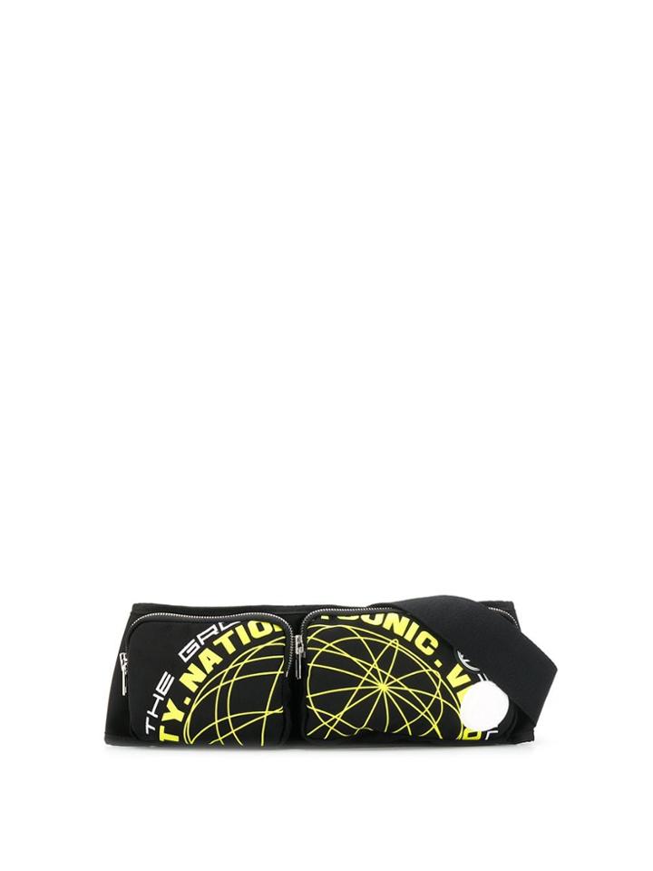 Mcq Alexander Mcqueen Velocity Nation Belt Bag - Black