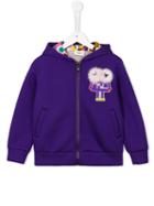 Fendi Kids 'monster Robot' Hoodie, Girl's, Size: 10 Yrs, Pink/purple