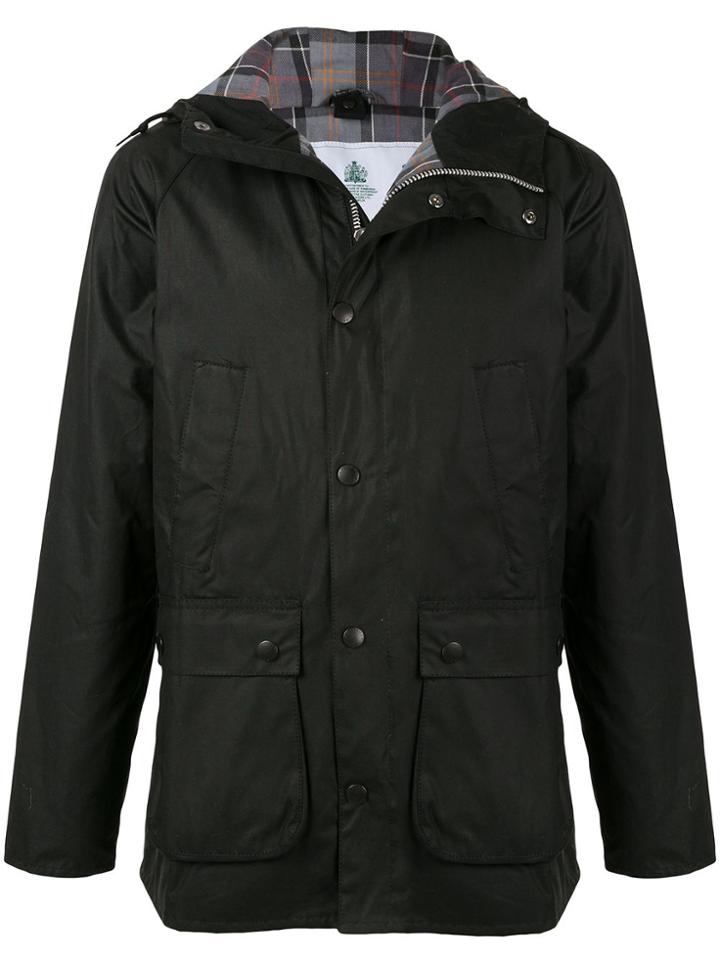 Barbour Concealed Zip Jacket - Black