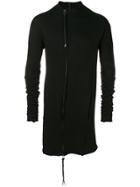 Army Of Me Deconstructed Zip-up Sweater - Black