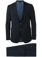 Tonello Evening Suit, Men's, Size: 46, Blue, Wool/mohair/cupro