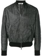 Jil Sander Fitted Bomber Jacket - Black