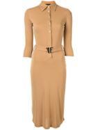 Fendi Pre-owned Long Sleeve One Piece - Brown