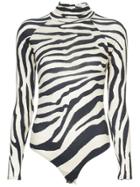 Sykes Zebra Print Bodie - Black
