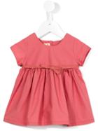 Bina Dress - Kids - Cotton - 9-12 Mth, Red, Amelia Milano