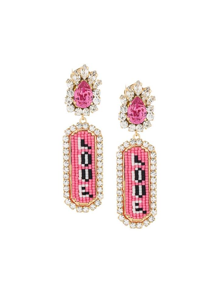 Shourouk 'moodz Love' Clip-on Earrings