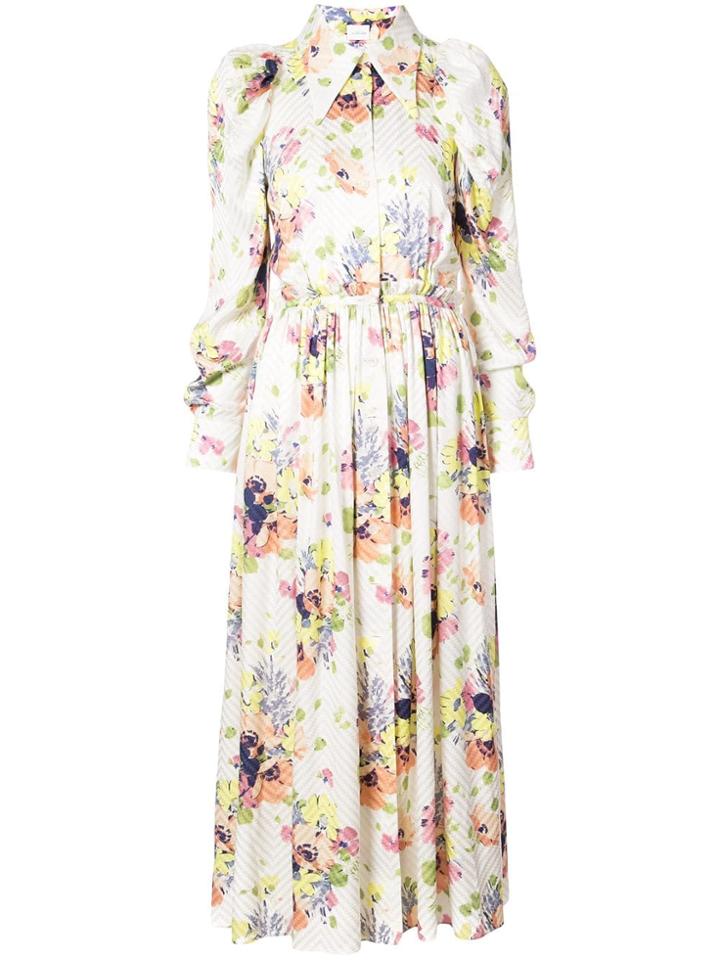 Jill Stuart Floral Dress - White