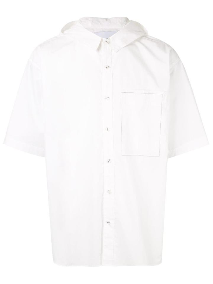 Yoshiokubo Hooded Shirt - White