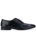 Henderson Baracco Stitched Oxford Shoes - Black