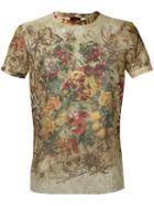 Jean Paul Gaultier Vintage Sheer Floral Print Top