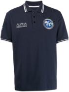 Alpha Industries Logo Polo Shirt - Blue