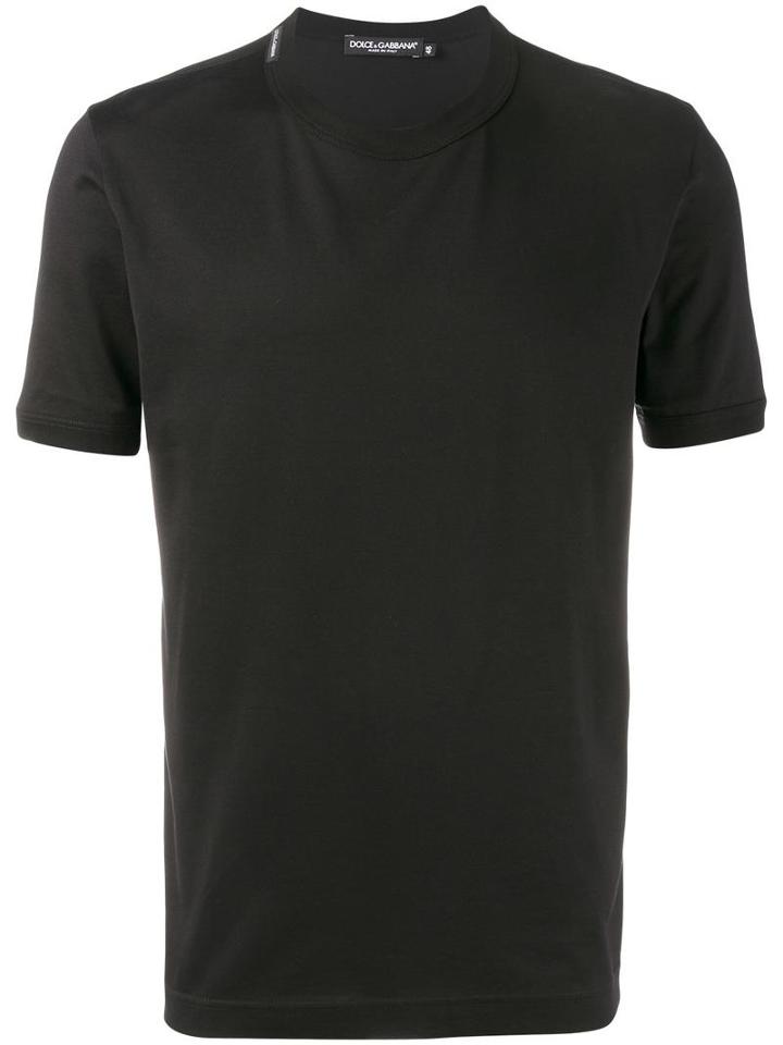 Dolce & Gabbana Classic T-shirt, Men's, Size: 54, Black, Cotton