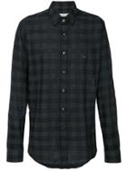 Etro Checked Button-down Shirt - Black