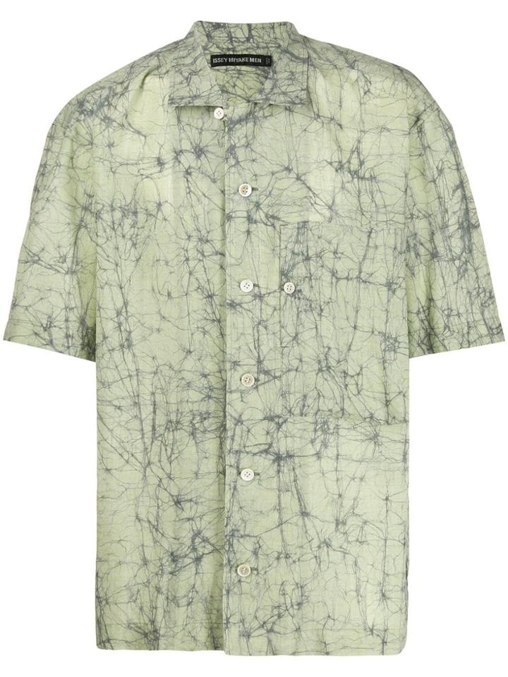 Issey Miyake Men Casual Shirt - Green