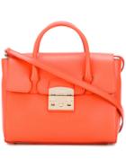 Furla - Small Shoulder Bag - Women - Leather - One Size, Yellow/orange, Leather