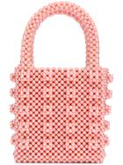 Shrimps Beaded Box Bag - Pink & Purple