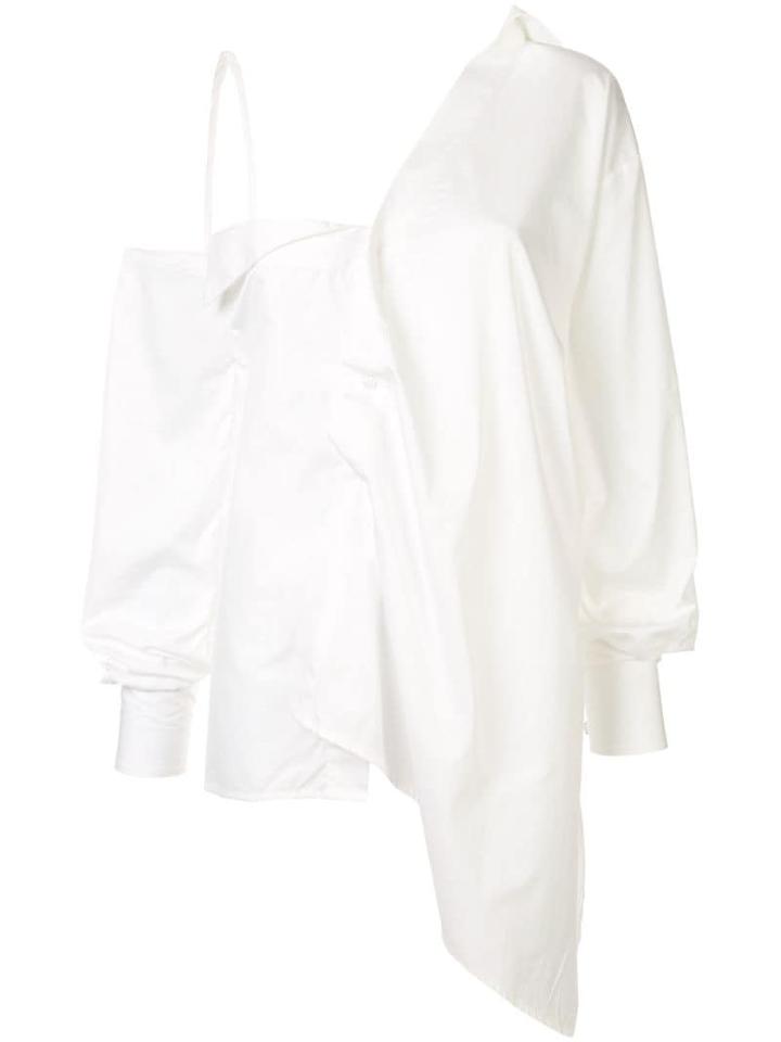 Ground Zero Deconstructed Shirt - White