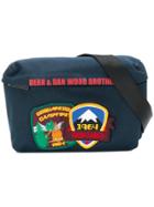 Dsquared2 Patch Embroidered Belt Bag - Blue