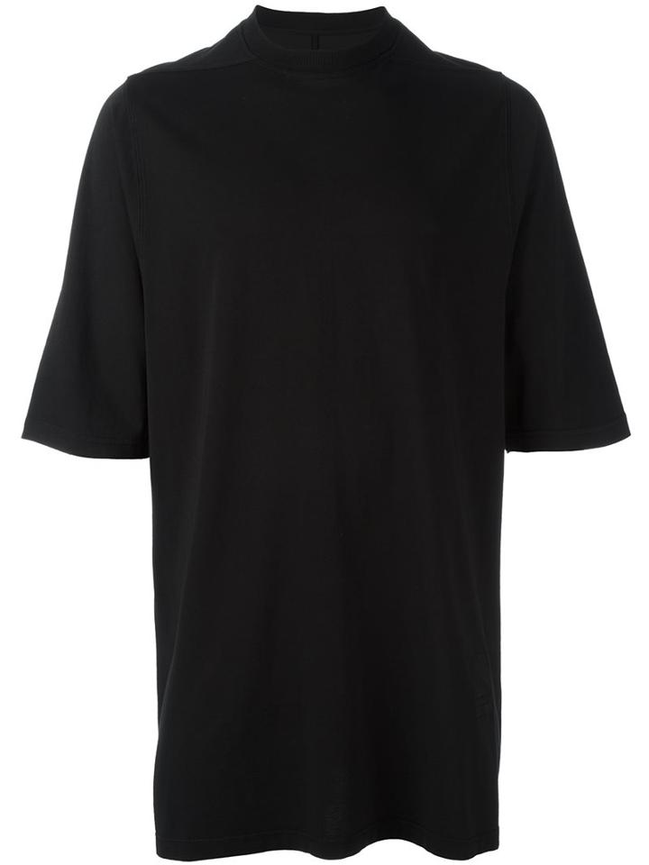 Rick Owens Drkshdw Oversized T-shirt, Men's, Black, Cotton