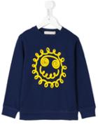Stella Mccartney Kids Smiley Sweatshirt, Boy's, Size: 6 Yrs, Blue