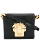 Dolce & Gabbana Lucia Crossbody Bag, Women's, Black, Leather