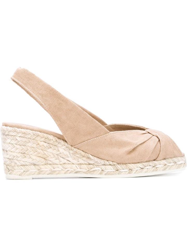 Castañer Wedge Peep Toe Sandals