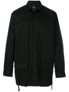 D.gnak Oversized Shirt Jacket - Black