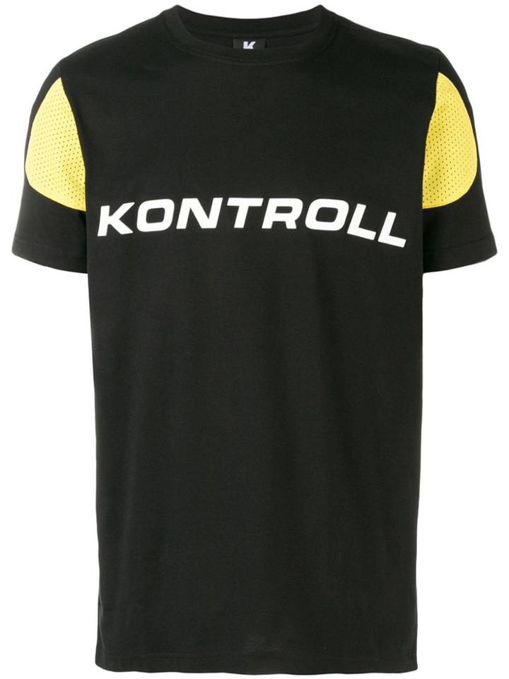 Kappa Kontroll Logo T-shirt - Black