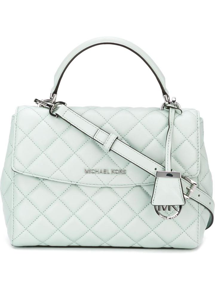 Michael Michael Kors 'ava' Quilted Cross Body Bag