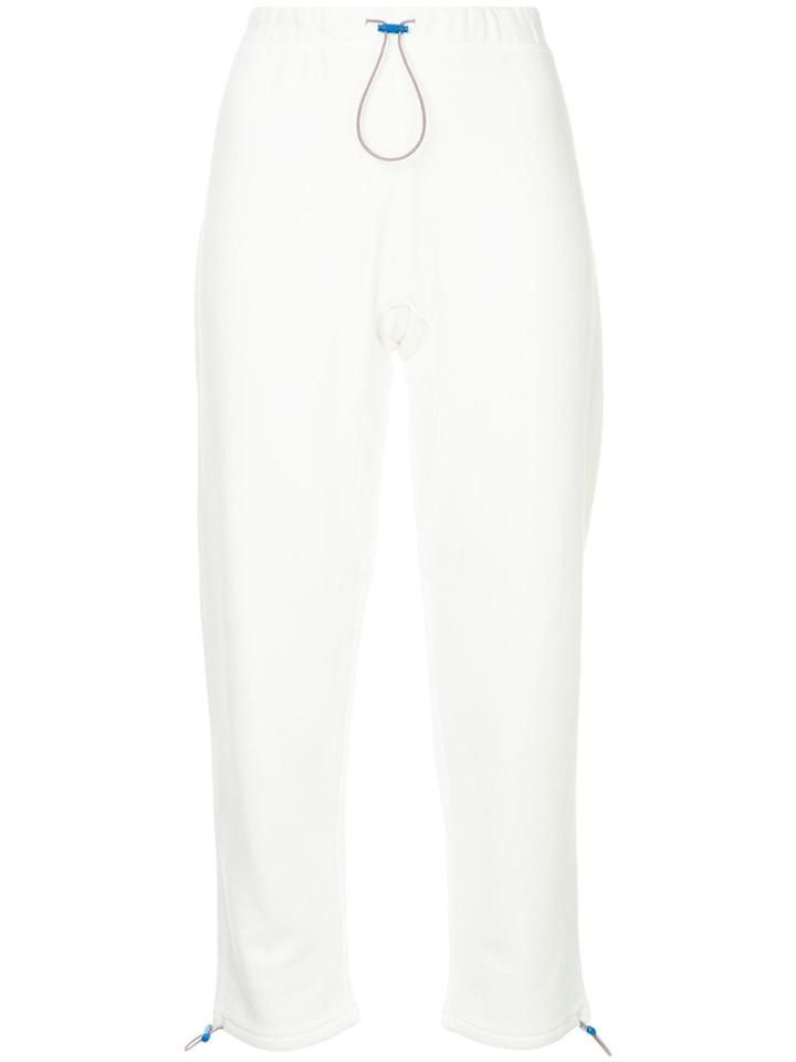 The Upside Cropped Trousers - White