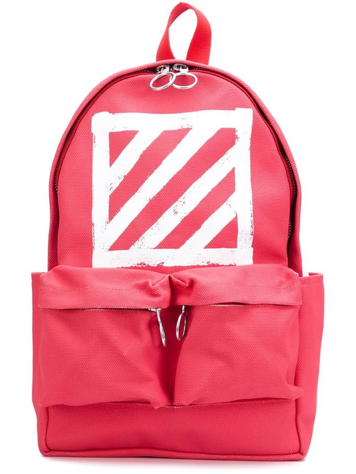 Off-white 'brushed Diagonals' Backpack