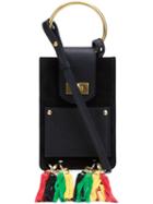 Chloé Mini Jane Crossbody Bag, Women's, Black, Leather/suede